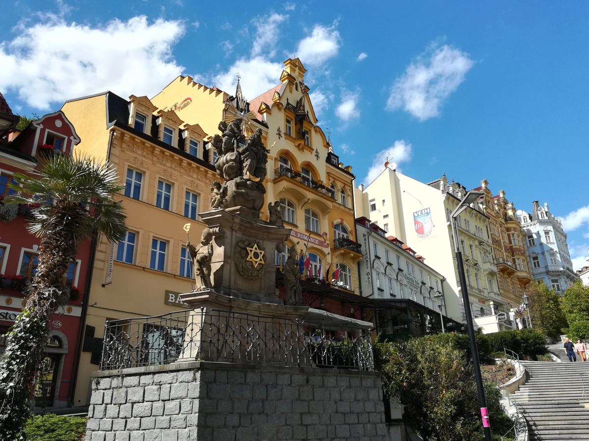 Columna de la Peste en Karlovy Vary