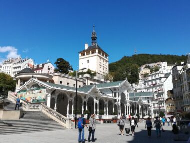 Columnata del Mercado en Karlovy Vary