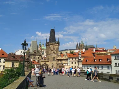 El Puente de Carlos y Malá Strana en Praga