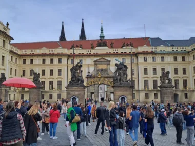 Puerta de los Gigantes del Castillo de Praga