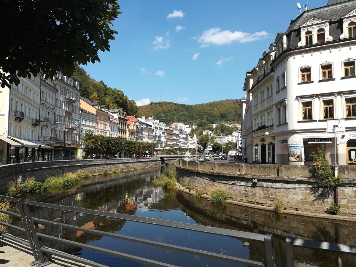 Río Tepla en Karlovy Vary