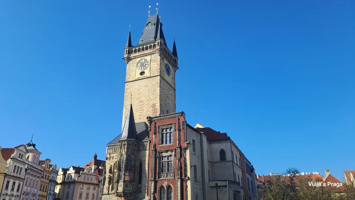 Torre del Antiguo Ayuntamiento de Praga